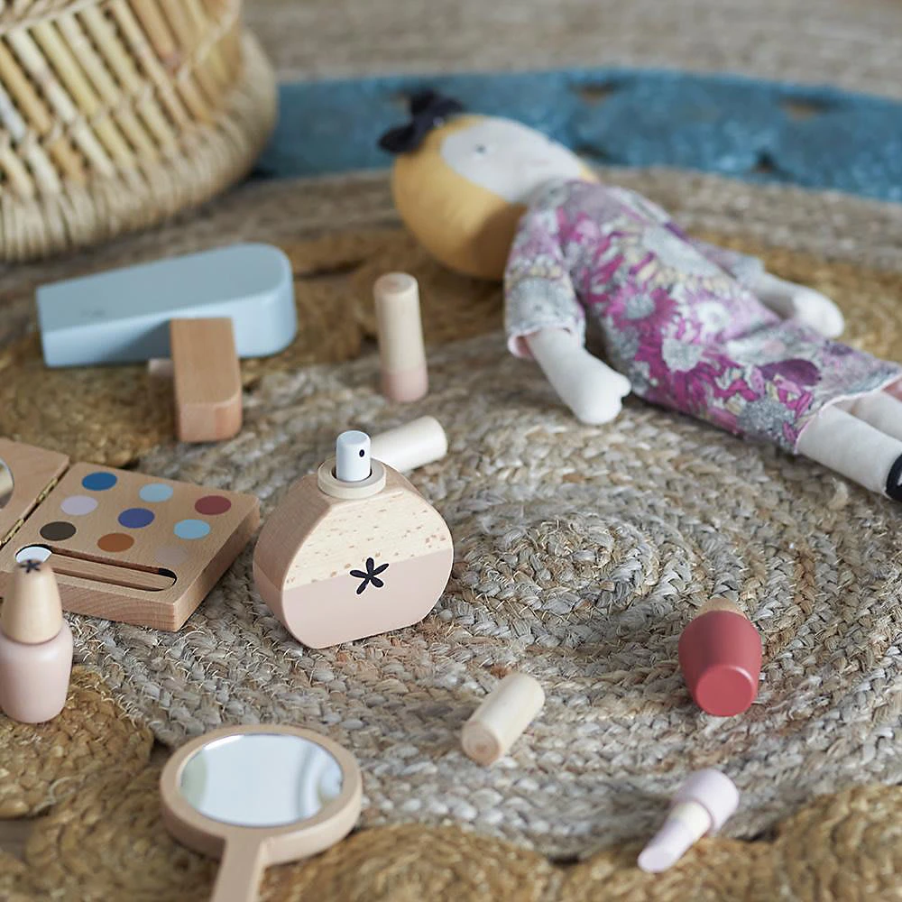 Daisy Toy Make-up Set, Rose, Buche 4 Daisy Toy Make-up Set, Rose, Buche – Bild 2