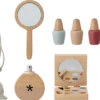 Daisy Toy Make-up Set, Rose, Buche -Babyprodukte bloomingville mini daisy toy make up set rose buche