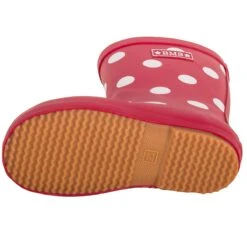 Gummistiefel "Naturkautschuck" In Rot Mit Punkten -Babyprodukte bms sailing wear gummistiefel naturkautschuck in rot mit punkten 4