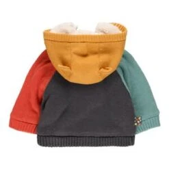 BOBOLI Strickjacke Kapuze Mit Ohren Und Plüschfutter In Mehrfarbig -Babyprodukte boboli strickjacke kapuze mit ohren und pluschfutter in mehrfarbig 3