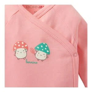 2er-Pack Wickelbodys Langarm Waldtiere In Weiß 6 2er-Pack Wickelbodys Langarm Waldtiere In Weiß – Bild 4