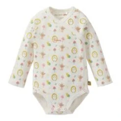 2er-Pack Wickelbodys Langarm Waldtiere In Weiß 16 2er-Pack Wickelbodys Langarm Waldtiere In Weiß -Babyprodukte bornino 2er pack wickelbodys langarm waldtiere in weiss 4