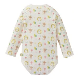 2er-Pack Wickelbodys Langarm Waldtiere In Weiß 8 2er-Pack Wickelbodys Langarm Waldtiere In Weiß – Bild 6