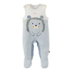 Strampler-Set Mit Body Igel In Blau -Babyprodukte bornino strampler set mit body igel in blau 3