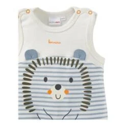 Strampler-Set Mit Body Igel In Blau -Babyprodukte bornino strampler set mit body igel in blau 5