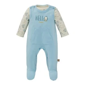 Strampler-Set Mit Body Pinguin In Mehrfarbig 3 Strampler-Set Mit Body Pinguin In Mehrfarbig