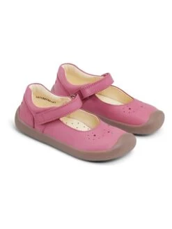 Bundgaard Leder-Ballerinas "The Walker" In Fuchsia