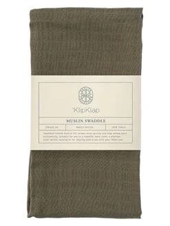 Musselin-Tuch In Dunkelgrün - (L)120 X (B)120 Cm