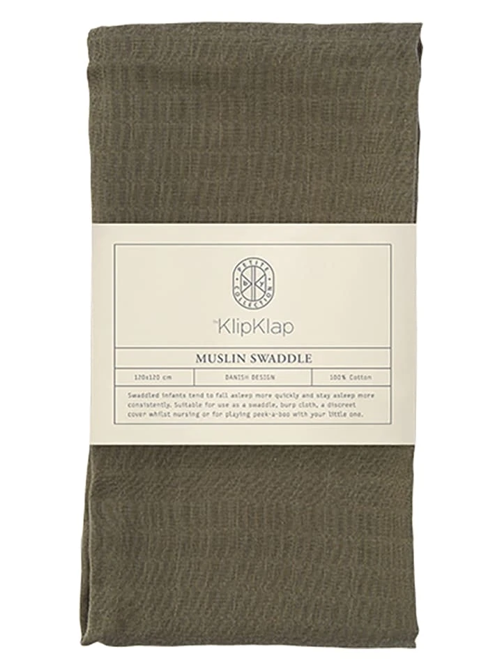 Musselin-Tuch In Dunkelgrün - (L)120 X (B)120 Cm 3 Musselin-Tuch In Dunkelgrün - (L)120 X (B)120 Cm