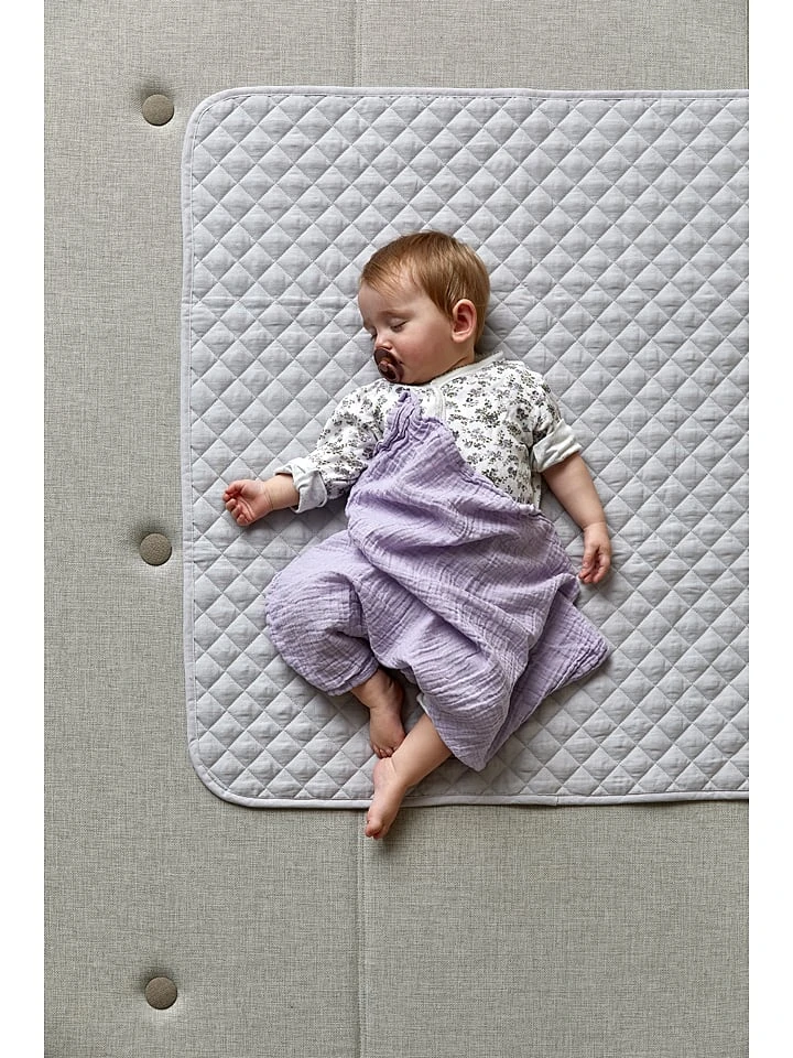 Musselin-Tuch In Flieder - (L)120 X (B)120 Cm 4 Musselin-Tuch In Flieder - (L)120 X (B)120 Cm – Bild 2