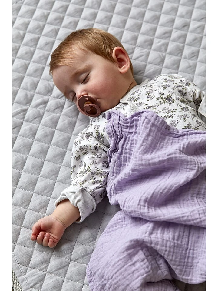 Musselin-Tuch In Flieder - (L)120 X (B)120 Cm 5 Musselin-Tuch In Flieder - (L)120 X (B)120 Cm – Bild 3