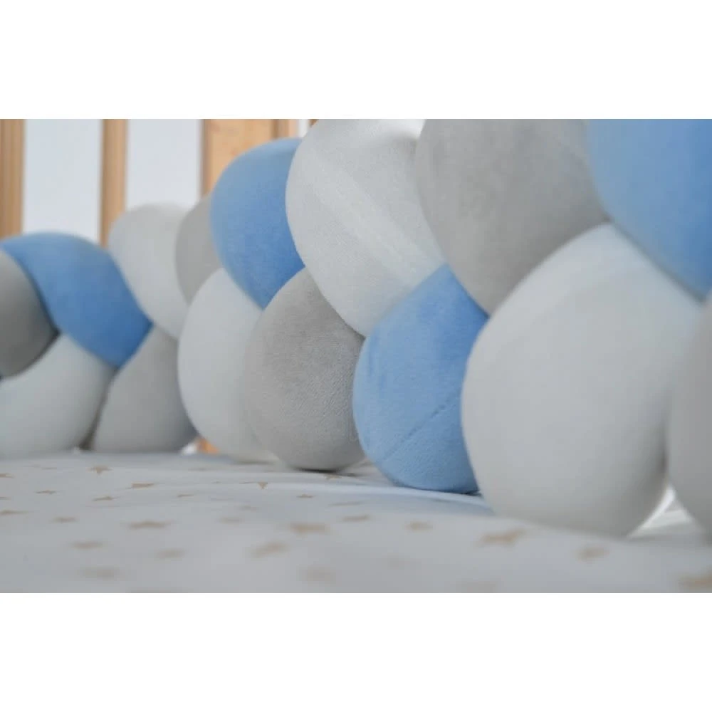 Bettnestchen Braidy In Blau 4 Bettnestchen Braidy In Blau – Bild 2