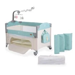 Reisebett Indiana Laufstall In Grün -Babyprodukte cangaroo reisebett indiana laufstall in grun 2