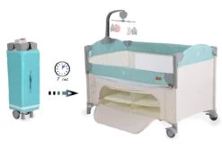 Reisebett Indiana Laufstall In Grün -Babyprodukte cangaroo reisebett indiana laufstall in grun 3