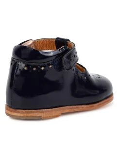 Leder-Slipper In Dunkelblau -Babyprodukte carrement beau leder slipper in dunkelblau 2