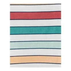 Carter's™ 2-tlg. Set T-Shirt Und Jeans-Latzhose Kurz Streifen In Mehrfarbig -Babyprodukte carters 2 tlg set t shirt und jeans latzhose kurz streifen in mehrfarbig 3