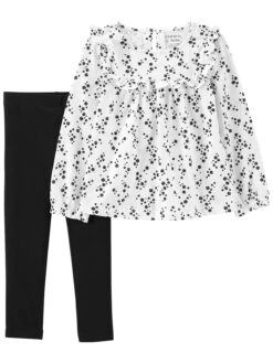 Carter's™ 2tlg. Outfit In Weiß