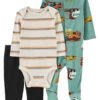 Carter's™ 3tlg. Outfit In Grün 2 Carter's™ 3tlg. Outfit In Grün -Babyprodukte carters 3tlg outfit in grun