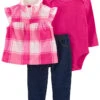 Carter's™ 3tlg. Outfit In Pink