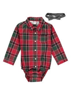 Carter's™ 3tlg. Outfit In Rot/ Grün/ Schwarz -Babyprodukte carters 3tlg outfit in rot grun schwarz 2