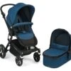 Kinderwagen "Passo" In Melange Blau 2 Kinderwagen "Passo" In Melange Blau -Babyprodukte chic 4 baby kinderwagen passo in melange blau