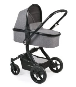 Kombi-Kinderwagen "Tano" In Jeans Grau -Babyprodukte chic 4 baby kombi kinderwagen tano in jeans grau 1