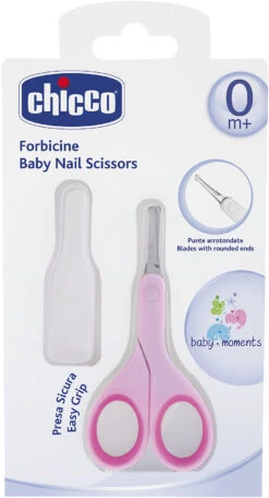 CHICCO Baby Nagelschere, Rosa
