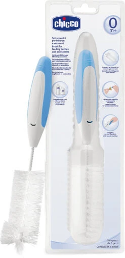 CHICCO Fläschchenbürsten-Set 3 In 1