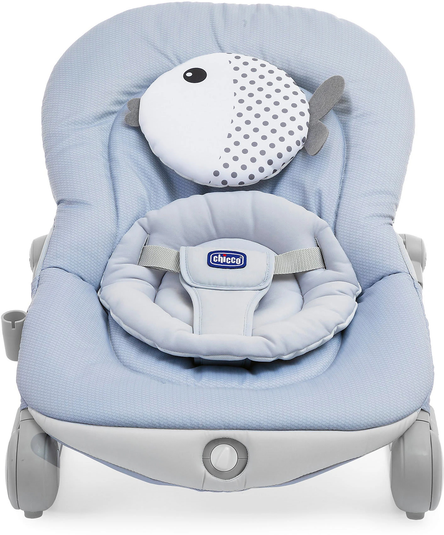 CHICCO Wippe Balloon Mit Elektronischem Spielbogen, Hellblau 6 CHICCO Wippe Balloon Mit Elektronischem Spielbogen, Hellblau – Bild 4