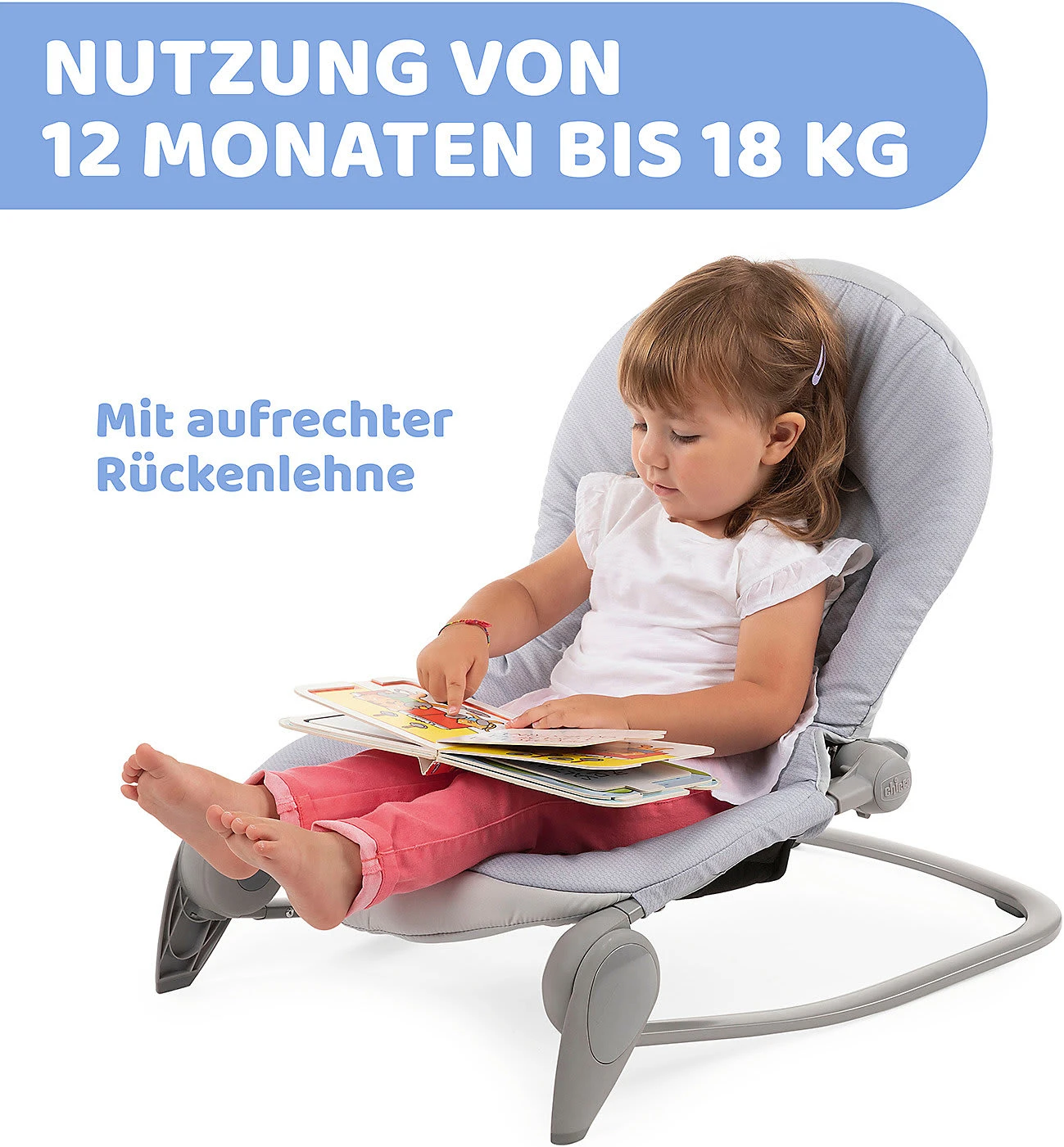 CHICCO Wippe Balloon Mit Elektronischem Spielbogen, Hellblau 12 CHICCO Wippe Balloon Mit Elektronischem Spielbogen, Hellblau – Bild 10