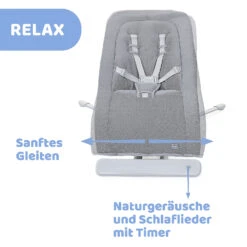 CHICCO Wippe Rhythm'N'Sound Mit Elektronischem Gleiten, Musik & Sound, Hellgrau -Babyprodukte chicco wippe rhythmnsound mit elektronischem gleiten musik and sound hellgrau 6