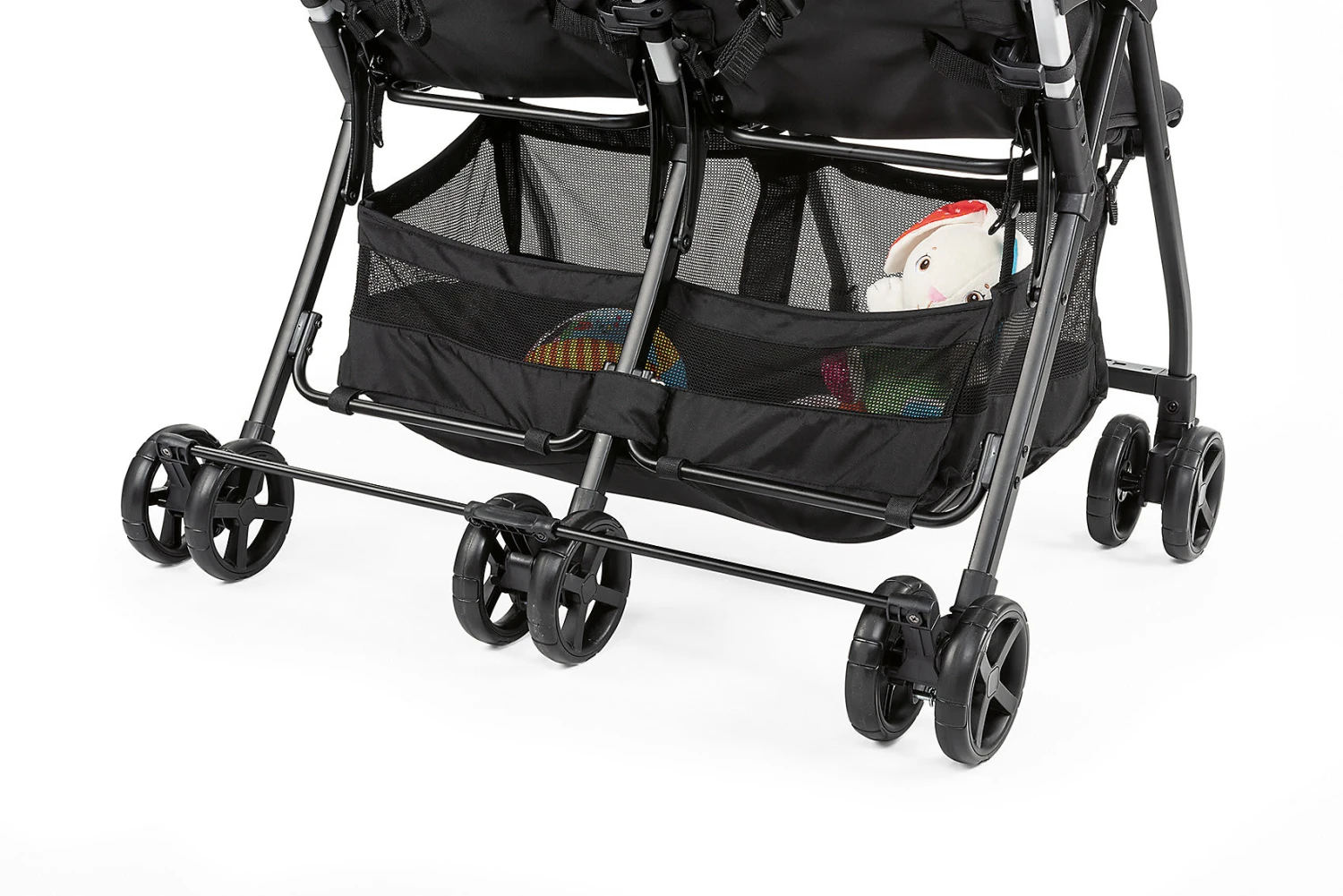 CHICCO Zwillingsbuggy Ohlalà Twin, Silber 6 CHICCO Zwillingsbuggy Ohlalà Twin, Silber – Bild 4