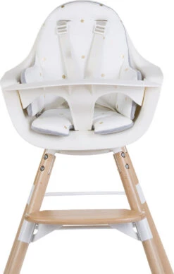 Childhome Sitzkissen Für Evolu, Punkte Gold, Weiß -Babyprodukte childhome sitzkissen fur evolu punkte gold weiss 2