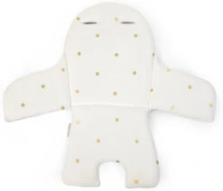 Childhome Sitzkissen Für Evolu, Punkte Gold, Weiß