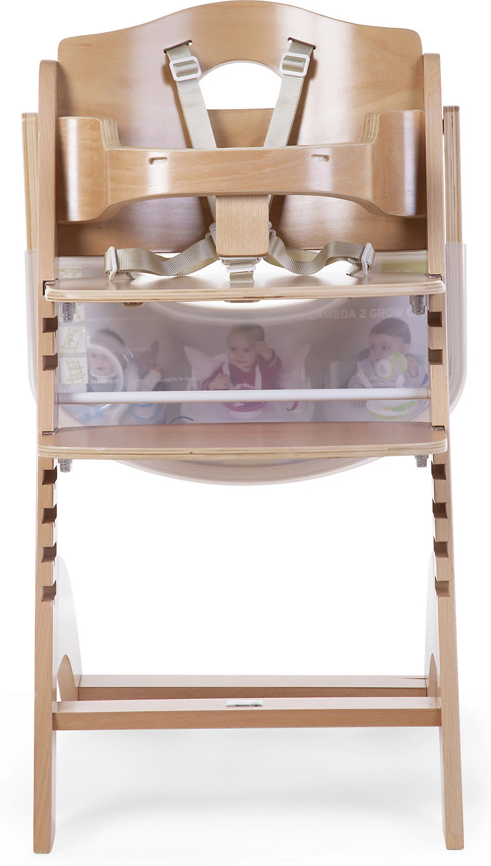 Childhome Treppenstuhl Lambda 3, Inkl. Brett, Holz 6 Childhome Treppenstuhl Lambda 3, Inkl. Brett, Holz – Bild 4