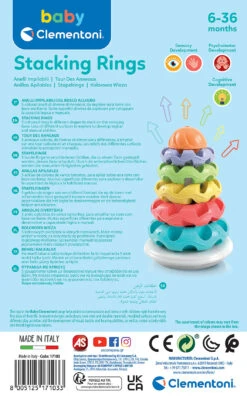 Clementoni Baby Stapelringe -Babyprodukte clementoni baby stapelringe 4