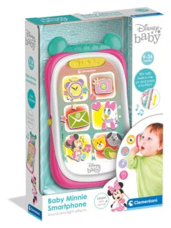 Clementoni Smartphone "Baby Minnie" - Ab 9 Monaten -Babyprodukte clementoni smartphone baby minnie ab 9 monaten 2