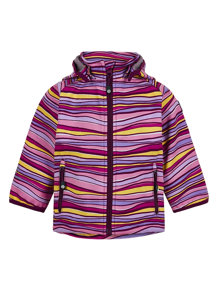 Color Kids Softshelljacke In Lila 3 Color Kids Softshelljacke In Lila