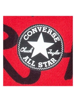 Converse 2tlg. Outfit In Rot/ Schwarz -Babyprodukte converse 2tlg outfit in rot schwarz 3