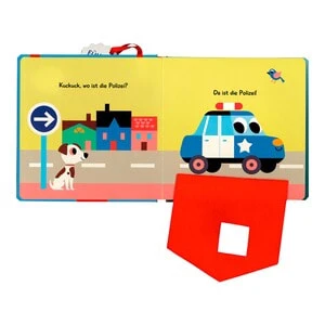 Fühlbuch Kuckuck, Kleine Feuerwehr! In Mehrfarbig 4 Fühlbuch Kuckuck, Kleine Feuerwehr! In Mehrfarbig – Bild 2