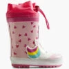 Gummistiefel Rosa -Babyprodukte cortina gummistiefel rosa