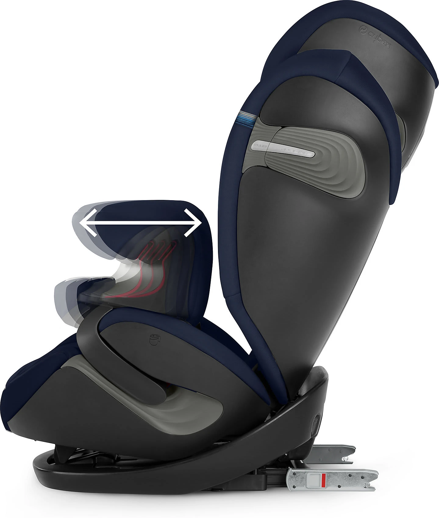 CYBEX Auto-Kindersitz Pallas S-Fix, Gold-Line, Soho Grey 5 CYBEX Auto-Kindersitz Pallas S-Fix, Gold-Line, Soho Grey – Bild 3