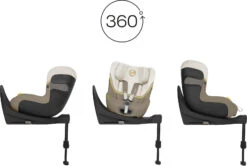CYBEX Auto-Kindersitz SIRONA S2 I-Size, Seashell Beige -Babyprodukte cybex auto kindersitz sirona s2 i size seashell beige 3