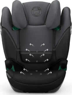 CYBEX Auto-Kindersitz SOLUTION S2 I-Fix, Monument Grey -Babyprodukte cybex auto kindersitz solution s2 i fix monument grey 4