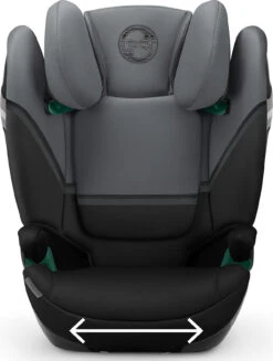 CYBEX Auto-Kindersitz SOLUTION S2 I-Fix, Monument Grey -Babyprodukte cybex auto kindersitz solution s2 i fix monument grey 5