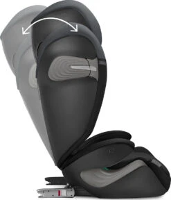 CYBEX Auto-Kindersitz SOLUTION S2 I-Fix, Monument Grey -Babyprodukte cybex auto kindersitz solution s2 i fix monument grey 7