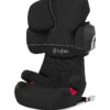 CYBEX Auto-Kindersitz Solution X2-Fix, Silver-Line, Pure Black -Babyprodukte cybex auto kindersitz solution x2 fix silver line pure black