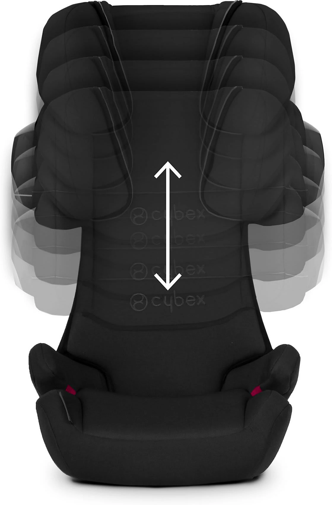 CYBEX Auto-Kindersitz Solution X2-Fix, Silver-Line, Pure Black 5 CYBEX Auto-Kindersitz Solution X2-Fix, Silver-Line, Pure Black – Bild 3