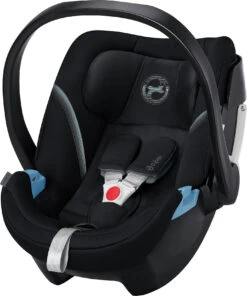 CYBEX Babyschale Aton 5, Gold-Line, Deep Black
