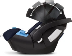 CYBEX Babyschale Aton 5, Gold-Line, Deep Black -Babyprodukte cybex babyschale aton 5 gold line deep black 7